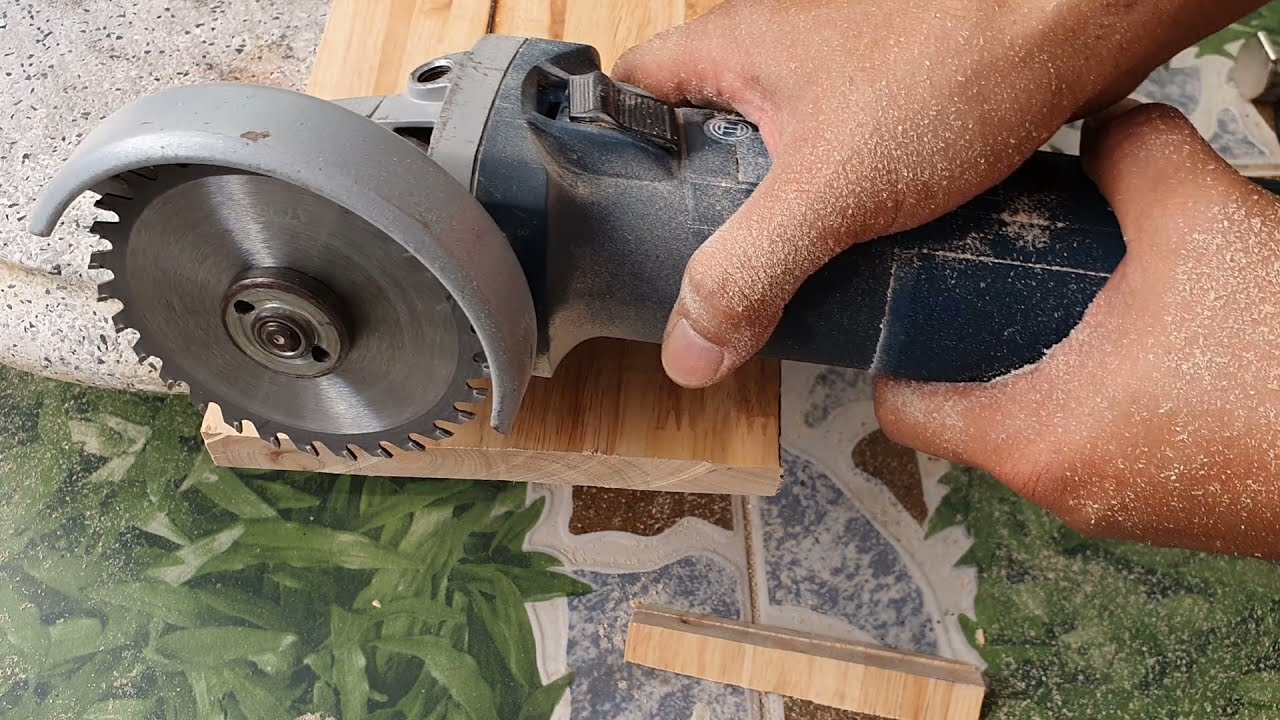 Tại sao không nên dùng máy mài để cắt gỗ